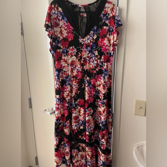 Torrid “midi studio knit asymmetric dress” size 2 NWOT. - Picture 4 of 5